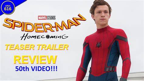 Spider Man Homecoming 2017 Official Trailer Review 50th Video