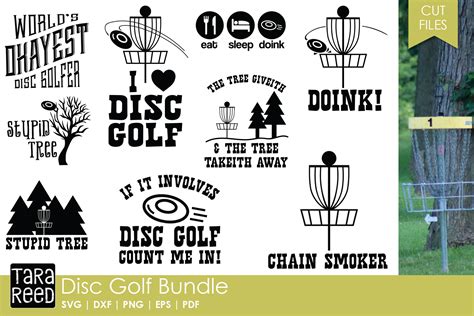 Disc Golf Svg Cut Files For Crafters