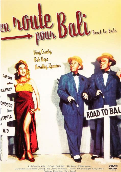 En Route Pour Bali Francia Dvd Amazon Es Bing Crosby Bob Hope