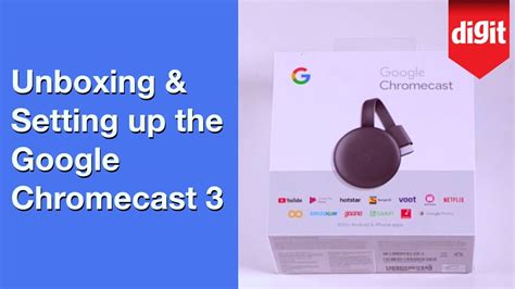 Unboxing Setting Up The New Google Chromecast Digit In Youtube