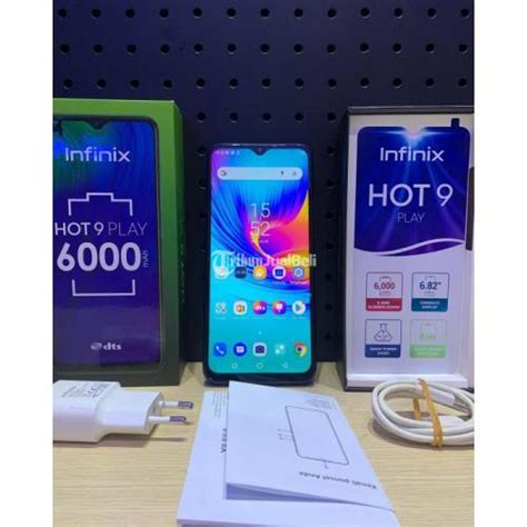 HP Infinix Hot 9 Play 4 64GB Second Fullset Mulus Normal Nego Di Bogor Tribun JualBeli