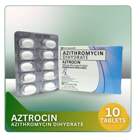 Terramedic Inc Aztrocin Azithromycin Dehydrate