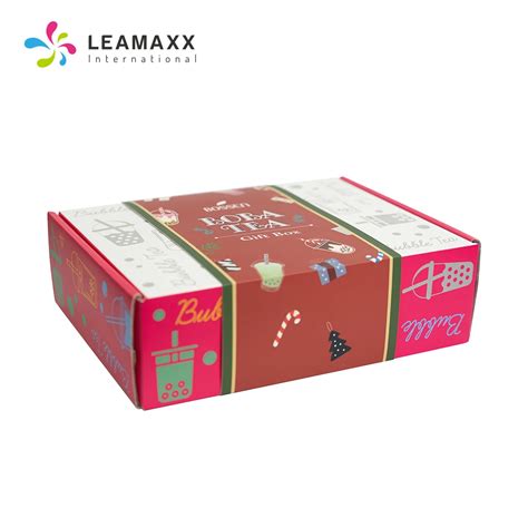 Taiwan New Product Diy Boba Tea T Box Instant Bubble Tea Kit Brown