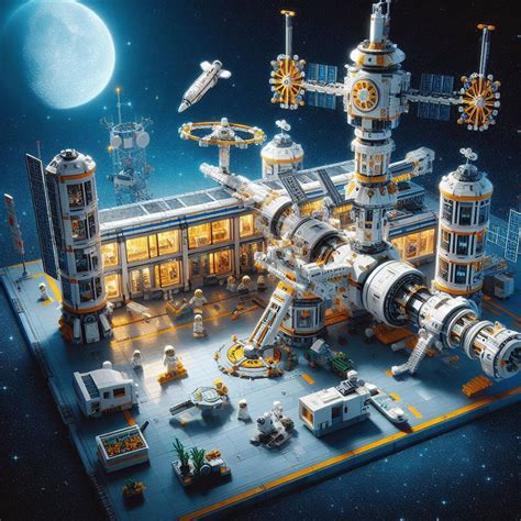 Lego Space station set 2 by Jesse220 on DeviantArt