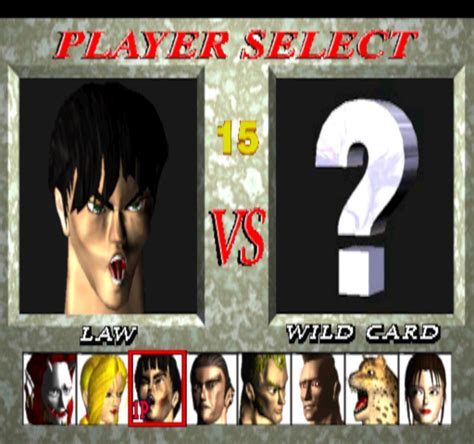 tekken-arcade-select | Drew1440: Blog