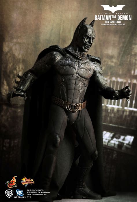 ToysTNT BATMAN BEGINS BATMAN DEMON SCARECROW HOT TOYS º ANIVERSARIO EXCLUSIVE