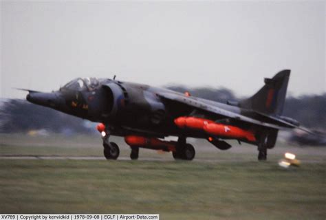 Aircraft XV789 1970 Hawker Siddeley Harrier GR 3 C N 712039 Photo By