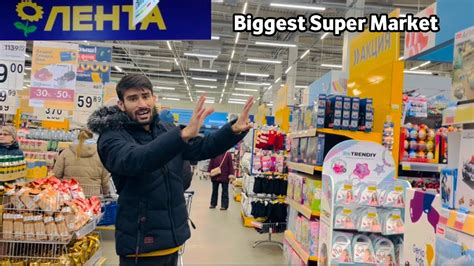 Visiting The Biggest Supermarket in Russia| Veliky Novgorod - YouTube