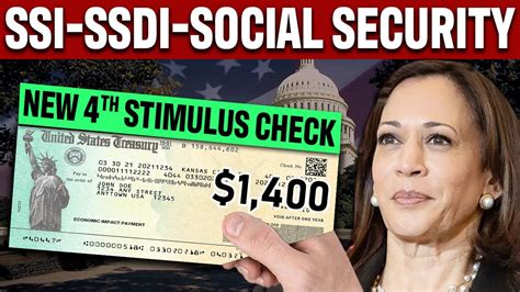 NEW 1400 Check For SSI And SSDI Social Security Disability Low