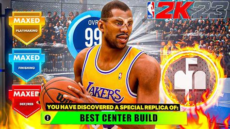 THE BEST 70 CENTER BUILD ON NBA 2K23 DEMIGOD SEASON 4 BUILD NEXT