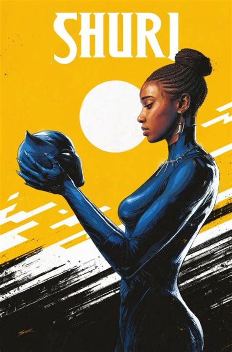 Shuri Comic Covers 1 5 Created By Sam Spratt