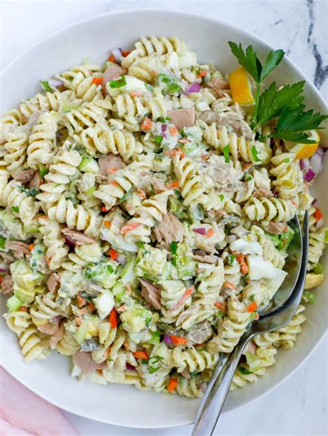 Tuna Pasta Salad Recipe Cookin With Mima