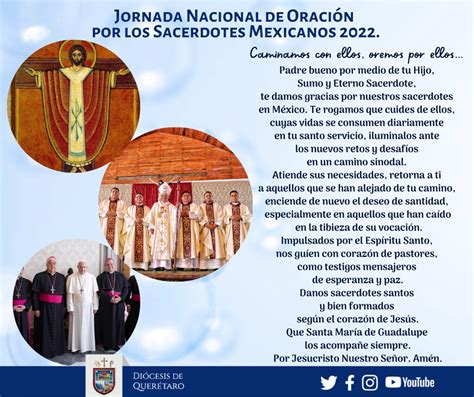 Oraci N Para La Jornada Nacional De Oraci N Por Los Sacerdotes