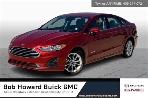 Pre Owned 2019 Ford Fusion Hybrid Se 4dr Car In Oklahoma City Kr101393 Bob Howard Chevrolet