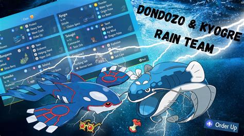 DONDOZO AND KYOGRE MAKE A SICK RAIN DUO Pokemon Scarlet Violet VGC