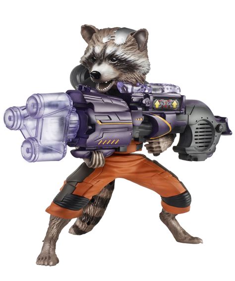 Hasbro Guardians of the Galaxy Big Blastin' Rocket Raccoon Figure ...