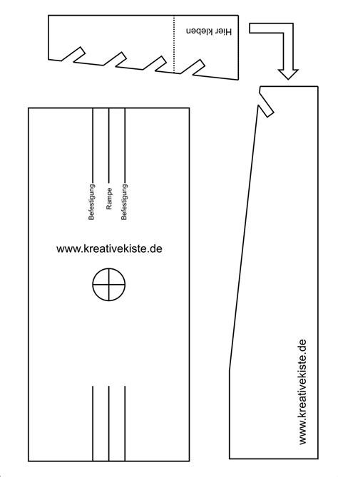 Papierrakete Mit Holzstartrampe