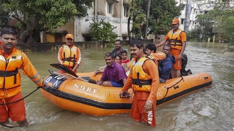 Gujarat Rain Flood Like Situation In Saurashtra Region Ndrf Teams