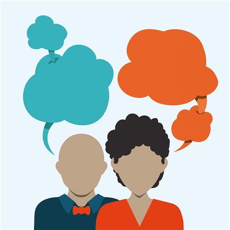 Premium Vector Speech Bubbles Communication