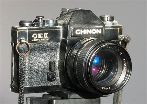 Chinon CE II Memotron Meine Erste Spiegelreflex Kamera Flickr