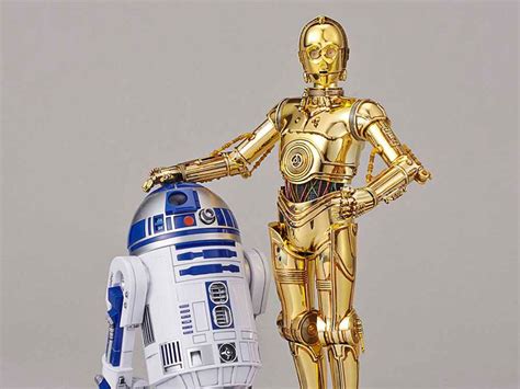 Bandai C-3PO and R2-D2 1/12 Scale Model Kit | BigBadToyStore