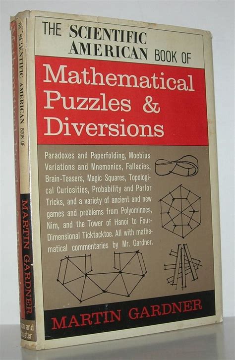 Martin Gardner / MATHEMATICAL PUZZLES & DIVERSIONS 1959 | eBay