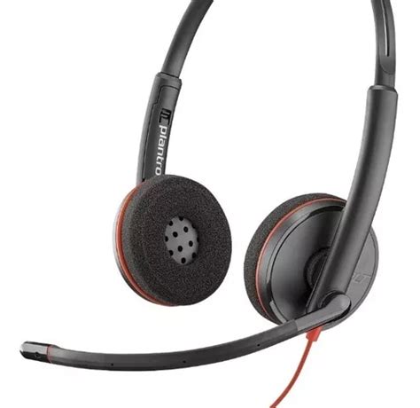 Diadema Plantronics Blackwire C3220 Usb A Estereo 209745 101 Meses Sin Interés