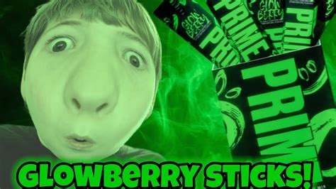 Alaskan Tries Glowberry Prime Sticks Youtube