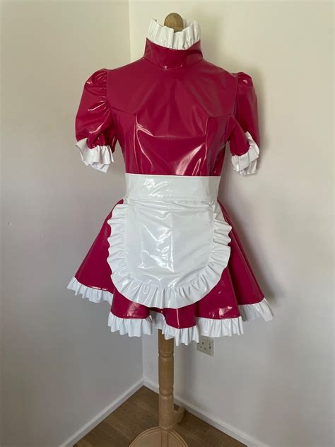 PVC French Maids Dress Etsy