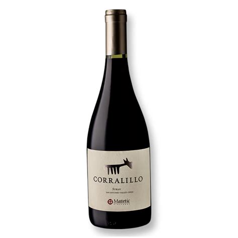 Vinho Tinto Matetic Corralillo Syrah 2014 750 ML Grand Cru Vinhos