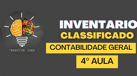 INVENTÁRIO CLASSIFICADO YouTube