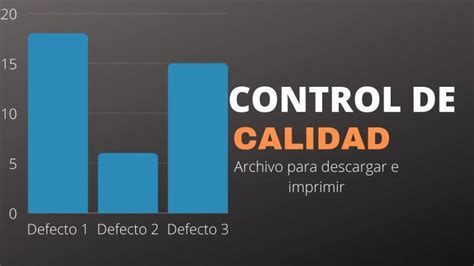 Formatos De Control De Calidad En Excel [2025]