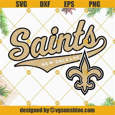 New Orleans Saints Svg Saints Svg New Orleans Saints Svg For Cricut