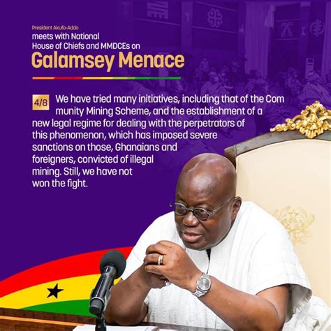 My Govt Yet To Win Galamsey Fight Akufo Addo Adomonline