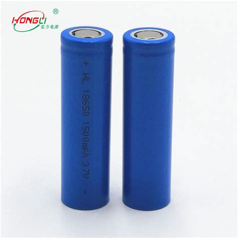 37v 1500mah Cylindrical 18650 Lithium Ion Rechargeable Battery 555wh