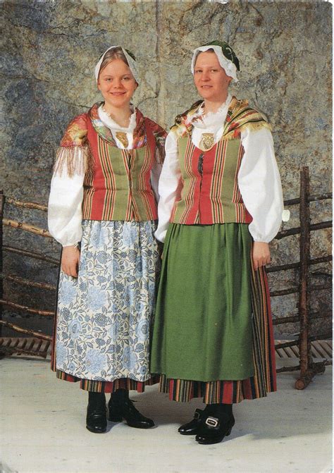 Traditional Dress of Finland | Наряды