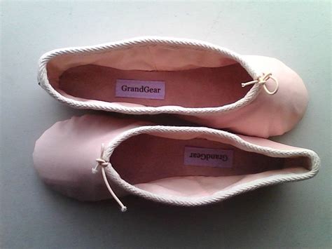 Ballet Pink Leather Ballet Slippers Adult Womens Sizes Etsy