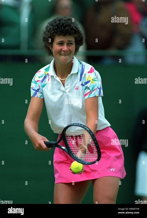 Pam Shriver Usa 20 June 1991 Stock Photo Alamy