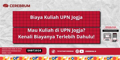 Biaya Kuliah Upn Jogja Mau Kuliah Di Upn Jogja Kenali