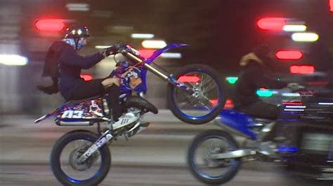 Motorcycles Atvs Taking Over Houston Streets Khou