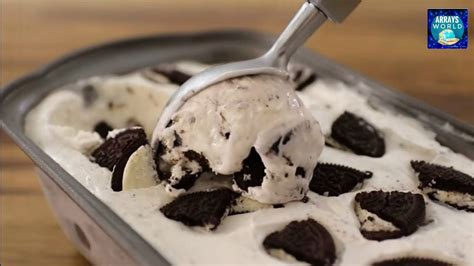 How To Make Oreo Ice Cream At Home Only 3 Ingredients No Eggs No Machines Fireless Cooking