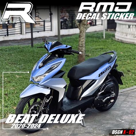 Jual COD Decal Sticker Beat Deluxe Street 2020 2021 2022 2023 2024