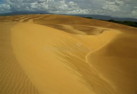 Dunas De Areia Em Venezuela Perto Da Cidade De Coro Imagem De Stock