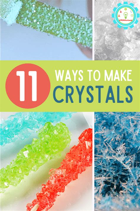 Science Experiment Growing Crystals