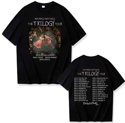 Melanie Martinez The Trilogy Tour 2024 T Shirt Portals Album Two Sided