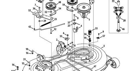 Craftsman 46 inch mower deck belt diagram