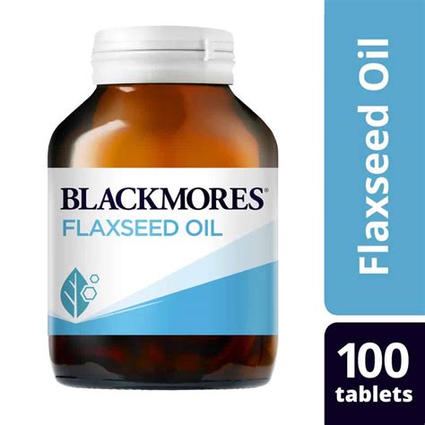 Blackmores Flaxseed Oil 100 Capsules Discount Chemist