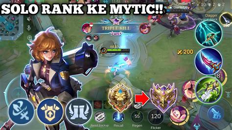 Solo Rank Ke Mytic Pake Set Build And Emblem Beatrix Tersakit 2024