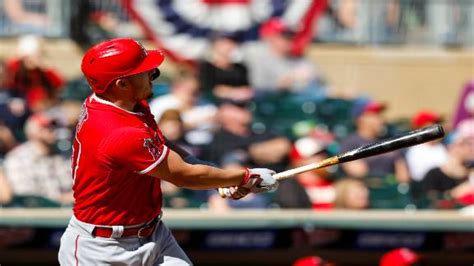 Trout Homers Doubles Twice As Angels Beat Twins 10 3 Abc7 Los Angeles