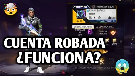 FUNCIONA Como ROBAR Cuentas De Free Fire 2024 Por ID Desde El Celular